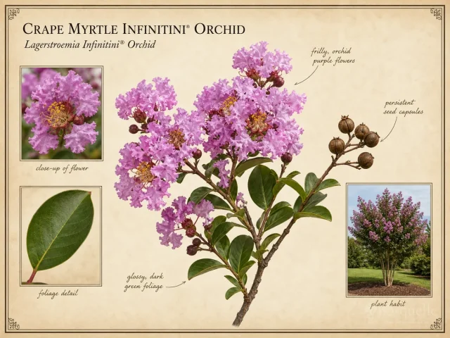 Crape Myrtle Infinitini® Orchid (Lagerstroemia Infinitini® Orchid)