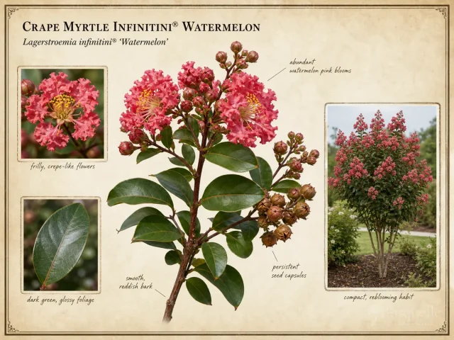 Crape Myrtle Infinitini® Watermelon