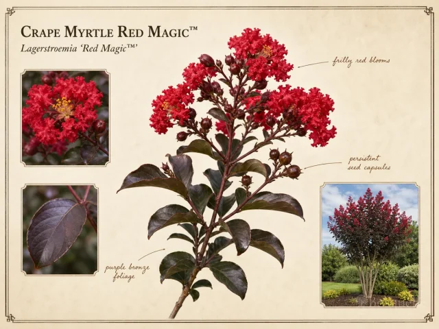 Crape Myrtle Red Magic™