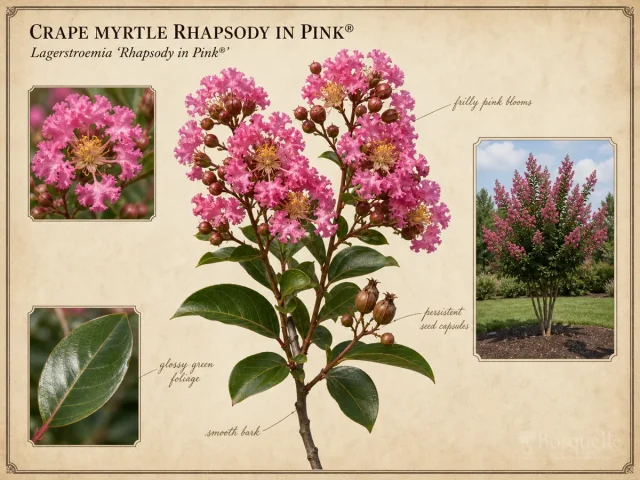 Crape Myrtle Rhapsody in Pink®