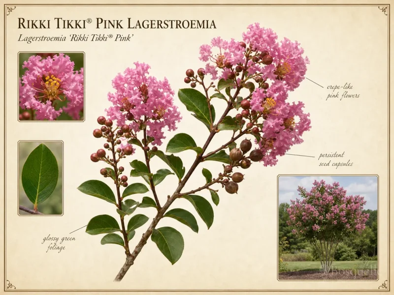 Rikki Tikki® Pink Lagerstroemia (Lagerstroemia Rikki Tikki® Pink)