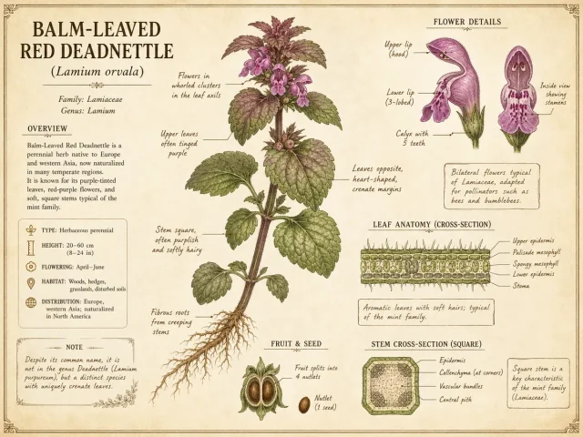 Balm-Leaved Red Deadnettle