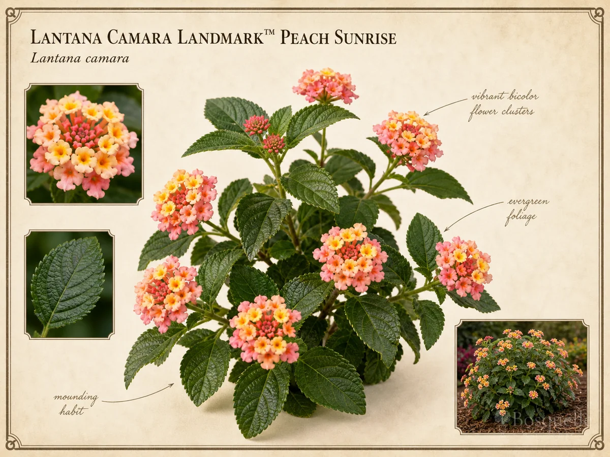 Lantana camara Landmark™ Peach Sunrise
