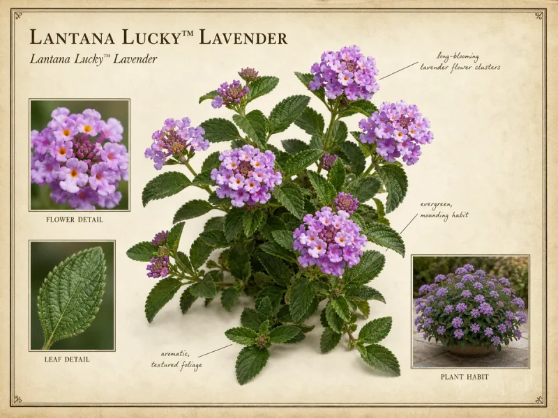 Lantana Lucky™ Lavender — Upright bedding camara