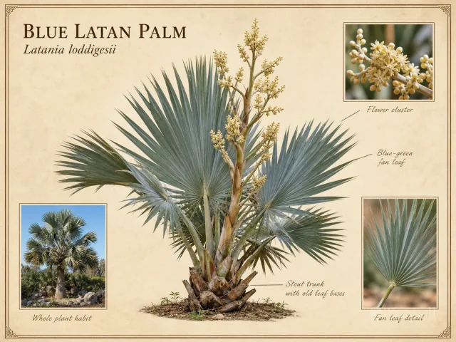 Blue Latan Palm