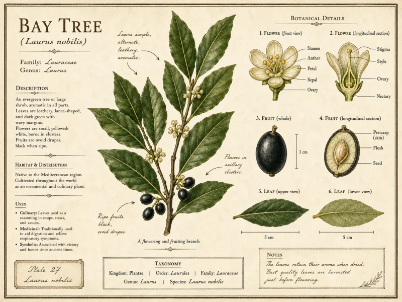 Bay Tree — Plant it in spring, with the crown at the soil li…