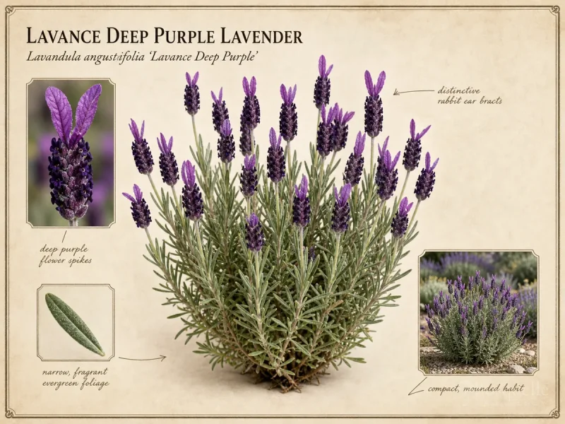 Lavance Deep Purple Lavender