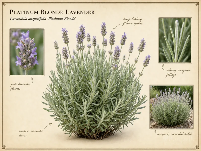 Platinum Blonde Lavender (Lavandula angustifolia Platinum Blonde)