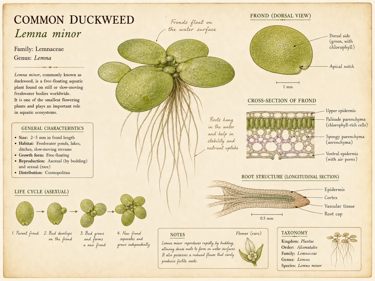 Common Duckweed (Lemna minor)