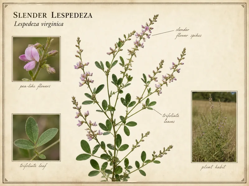 Slender Lespedeza (Lespedeza virginica)