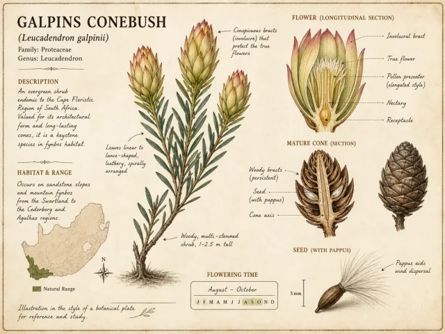 Galpins Conebush