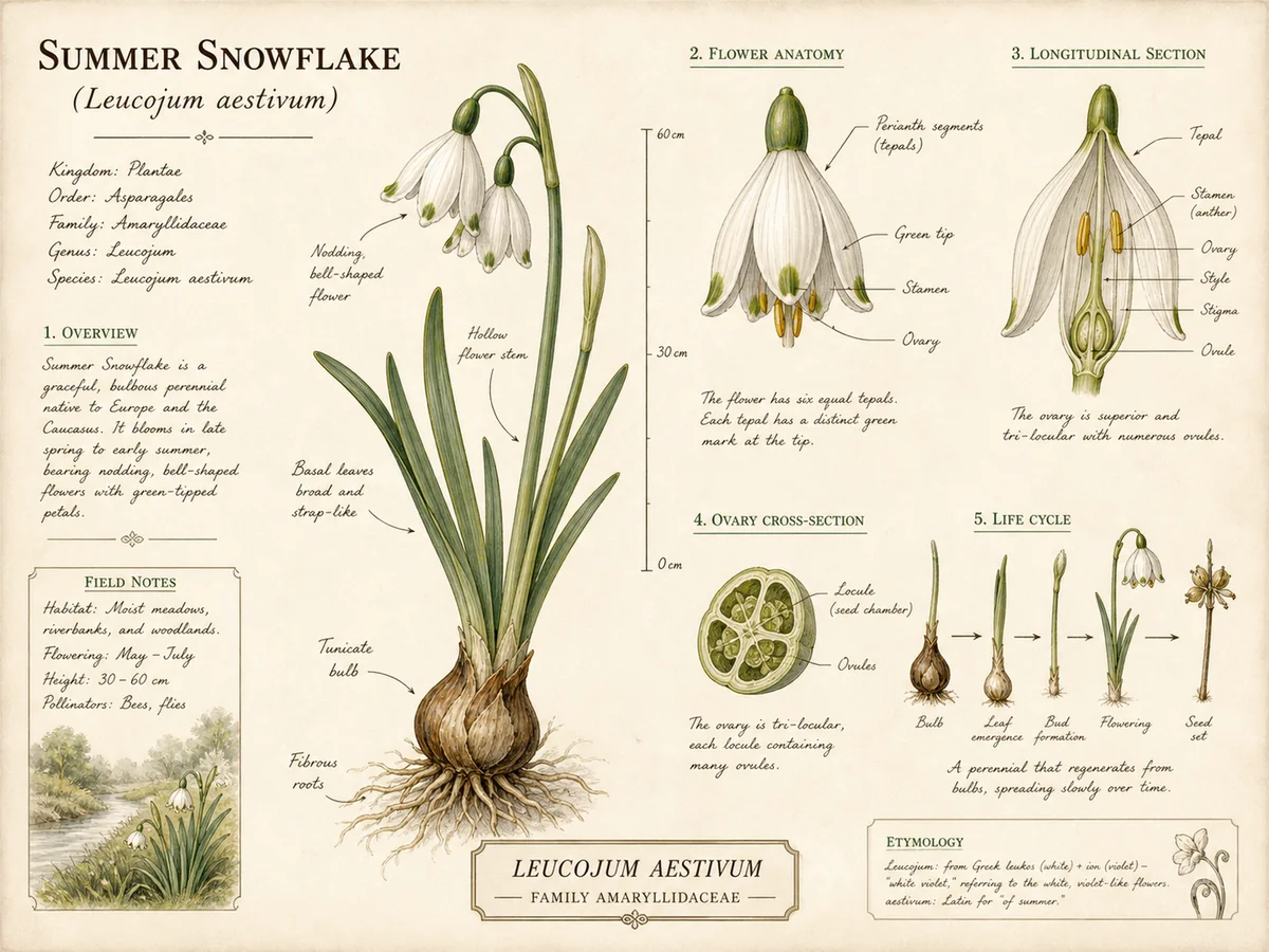 Summer Snowflake (Leucojum aestivum)