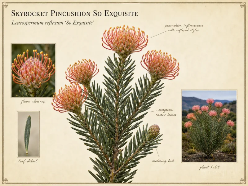 Skyrocket Pincushion So Exquisite