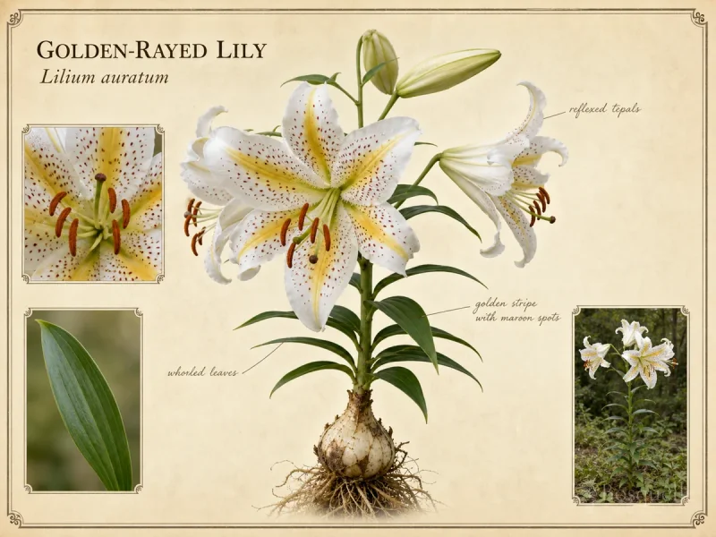 Golden-Rayed Lily