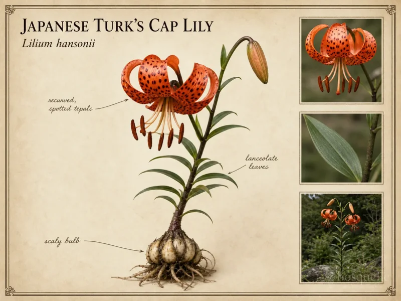Japanese Turk's Cap Lily