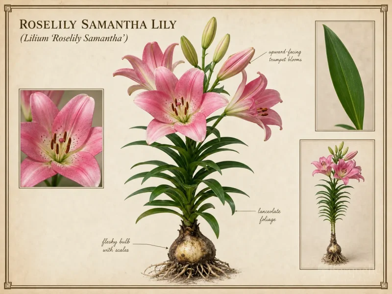 Roselily Samantha Lily (Lilium Roselily Samantha)