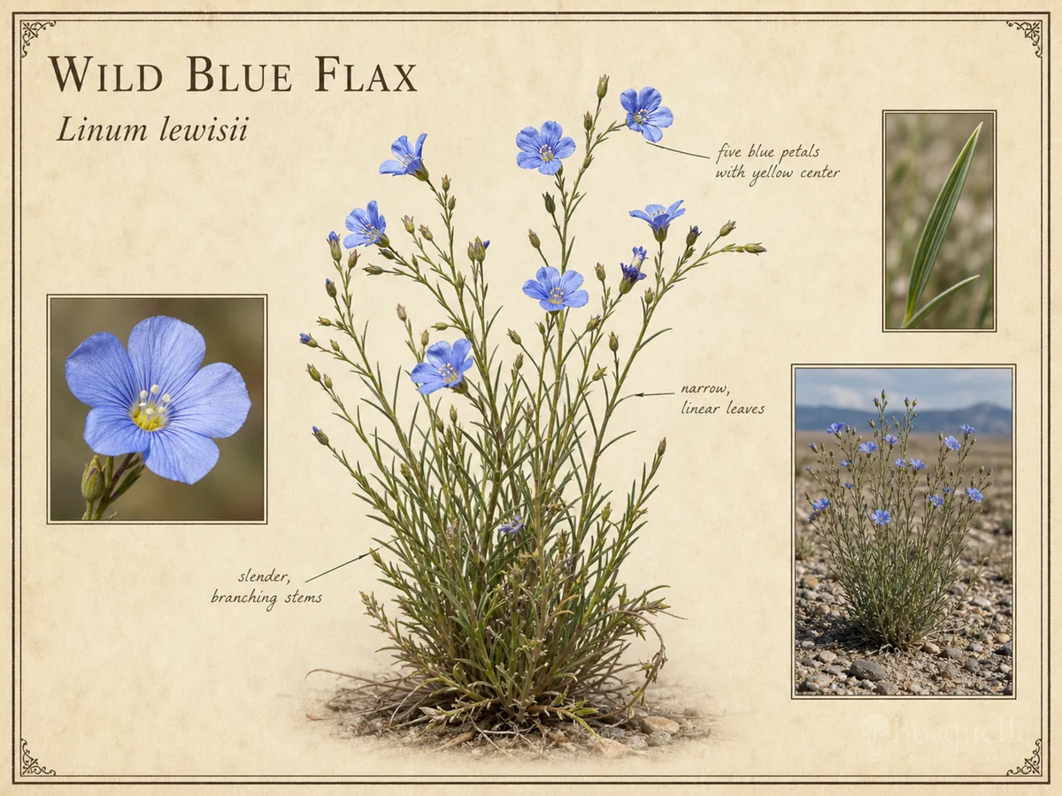 Wild Blue Flax