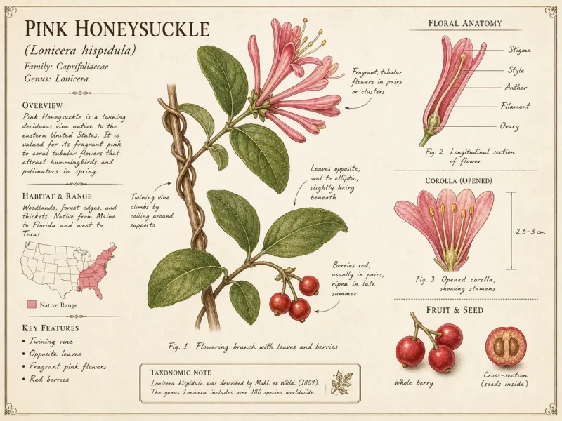 Pink Honeysuckle