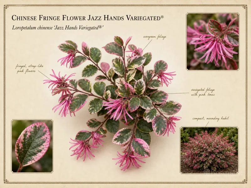 Chinese Fringe Flower Jazz Hands Variegated®
