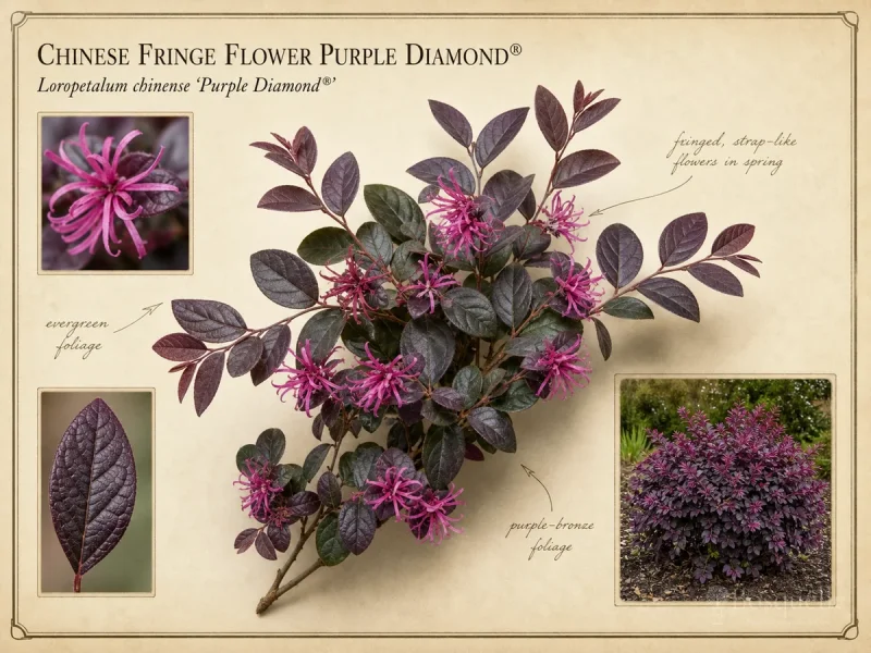 Chinese Fringe Flower Purple Diamond®
