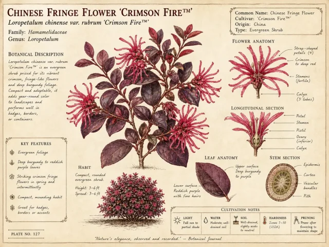 Chinese Fringe Flower Crimson Fire™