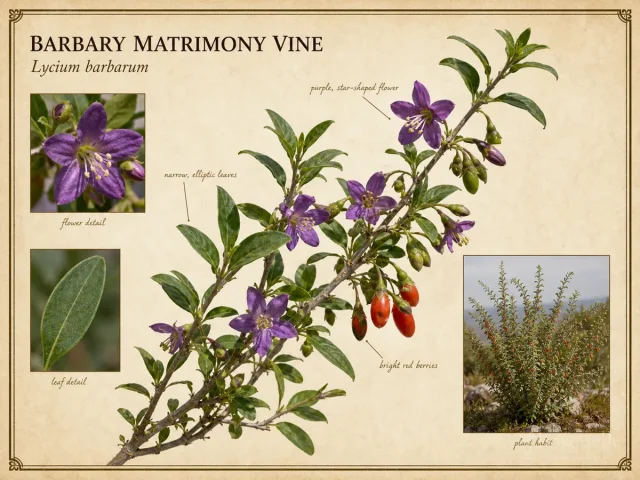 Barbary Matrimony Vine