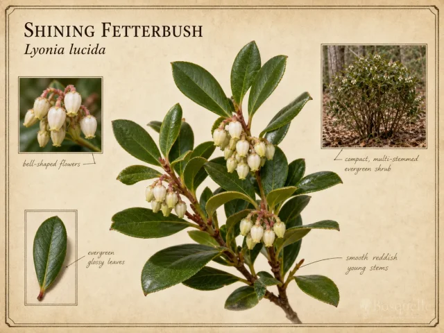 Shining Fetterbush (Lyonia lucida)