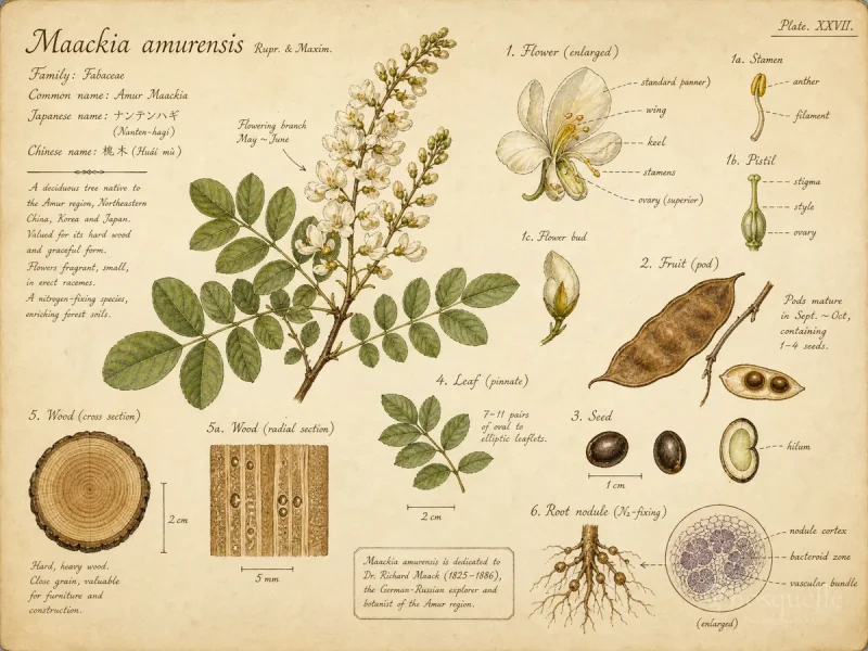 Amur Maackia (Maackia amurensis)
