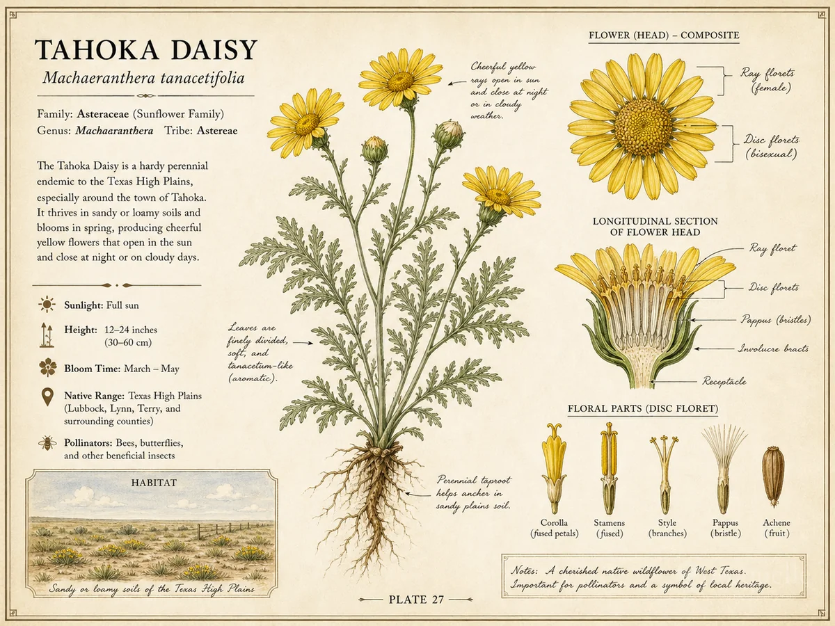 Tahoka Daisy