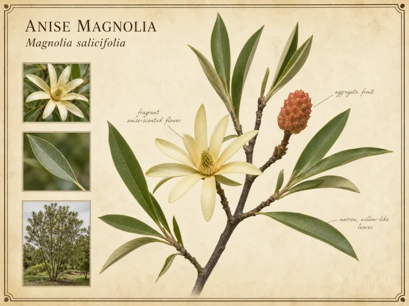Anise Magnolia (Magnolia salicifolia)