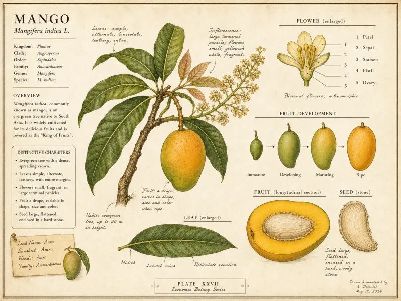 Mango (Mangifera indica)