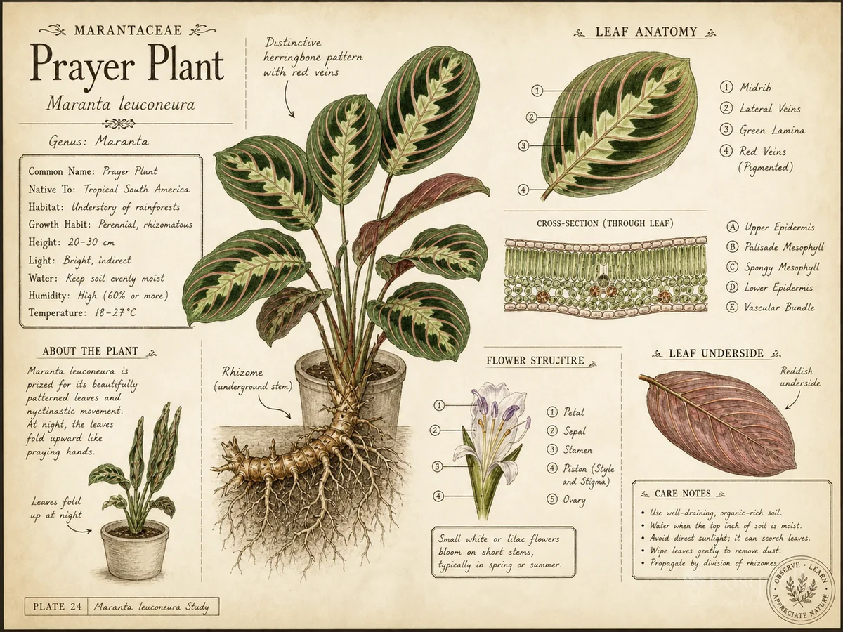 Prayer Plant — Wide and shallow, one size up