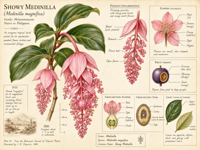 Showy Medinilla