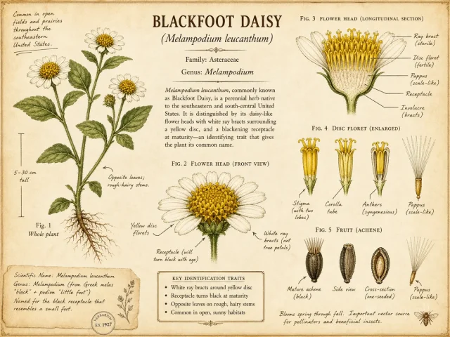 Blackfoot Daisy (Melampodium leucanthum)