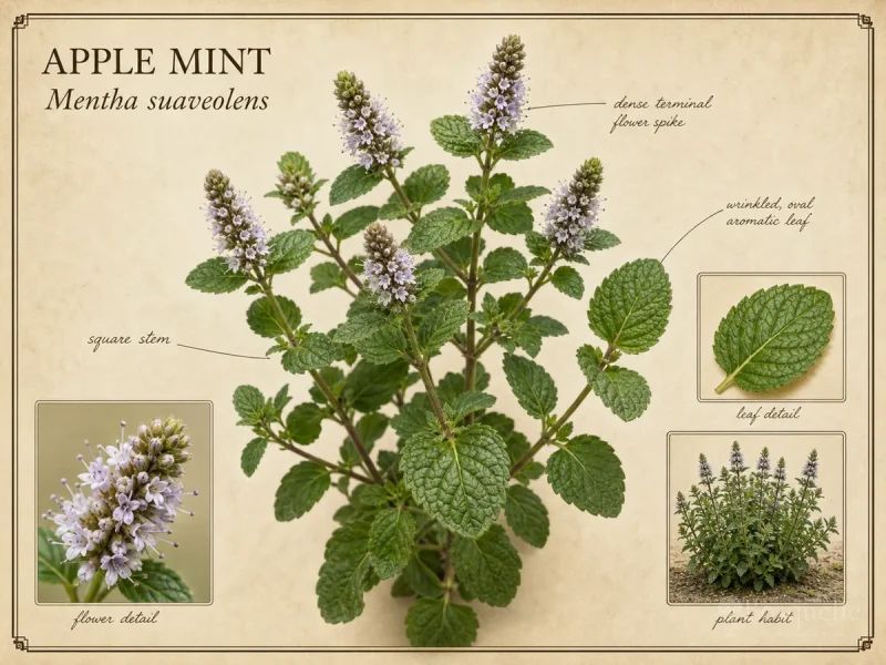 Apple Mint — Keep the mix moist, and divide when the pot is pa…