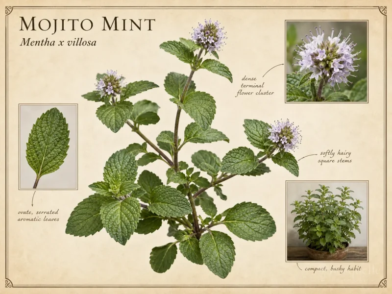 Mojito Mint (Mentha x villosa)