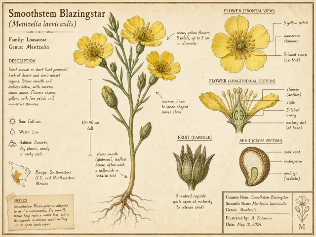 Smoothstem Blazingstar — Sow in fall, or chill the seed cold and moist for…