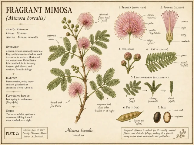 Fragrant Mimosa (Mimosa borealis)