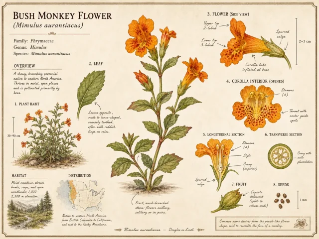 Bush Monkey Flower