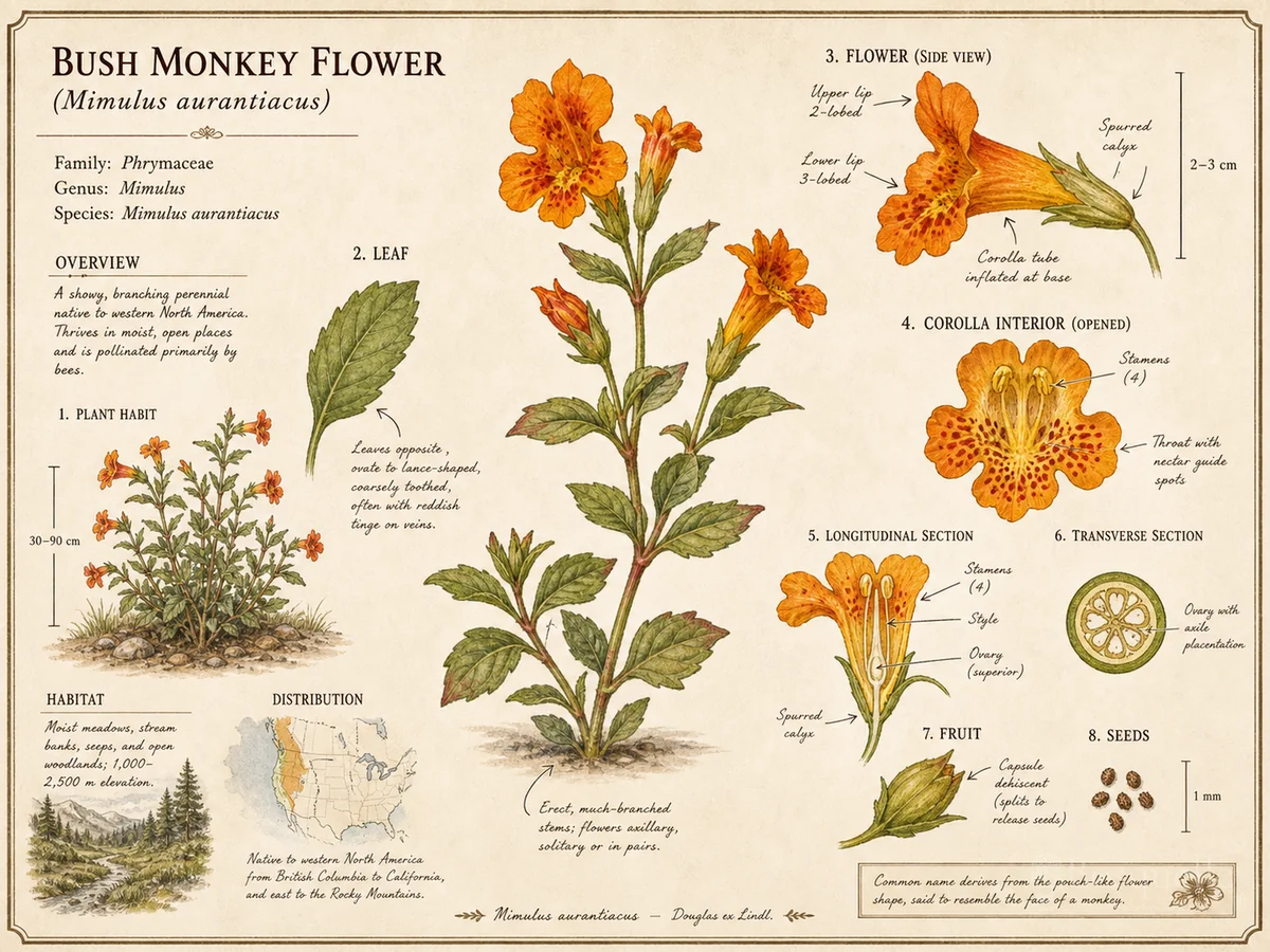 Bush Monkey Flower