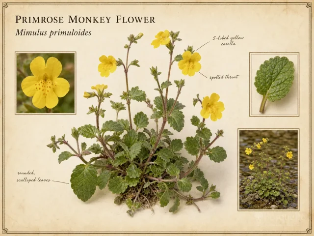Primrose Monkey Flower