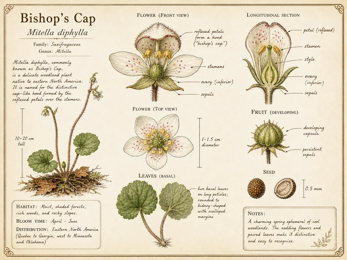 Bishop's Cap — Sow the seed on the surface, and never let it dry