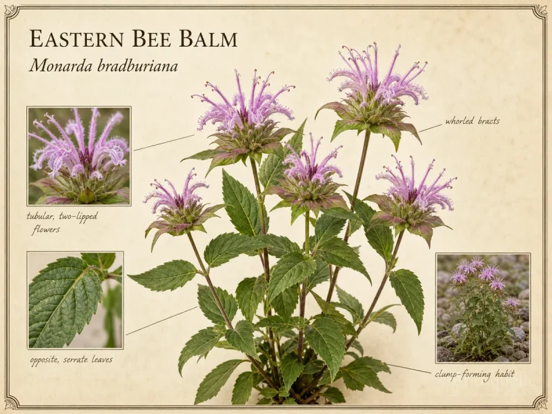 Eastern Bee Balm (Monarda bradburiana)