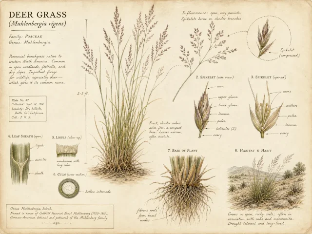 Deer Grass (Muhlenbergia rigens)
