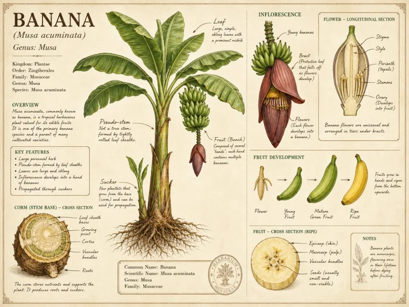 Banana (Musa acuminata)