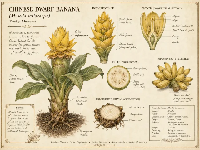 Chinese Dwarf Banana