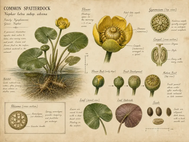 Common Spatterdock — Give it sun to part shade and still pond water