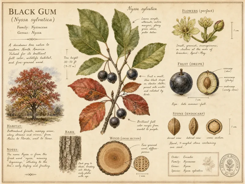Black Gum (Nyssa sylvatica)