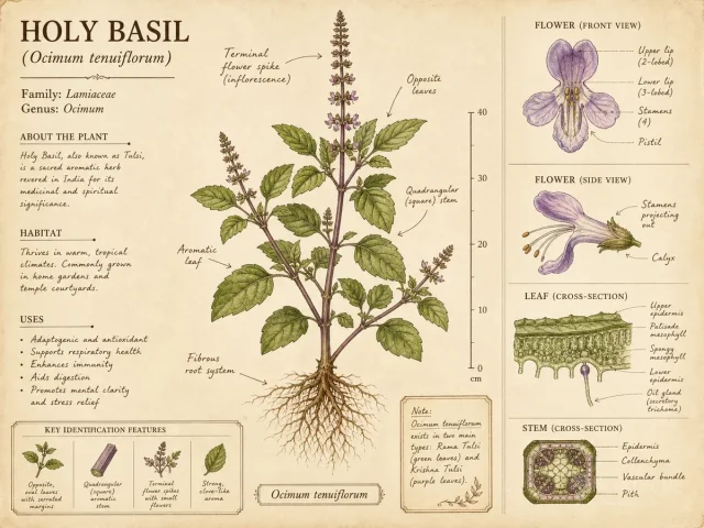 Holy Basil — Not mint