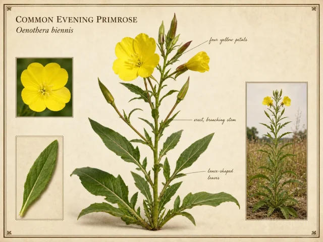 Common Evening Primrose (Oenothera biennis)